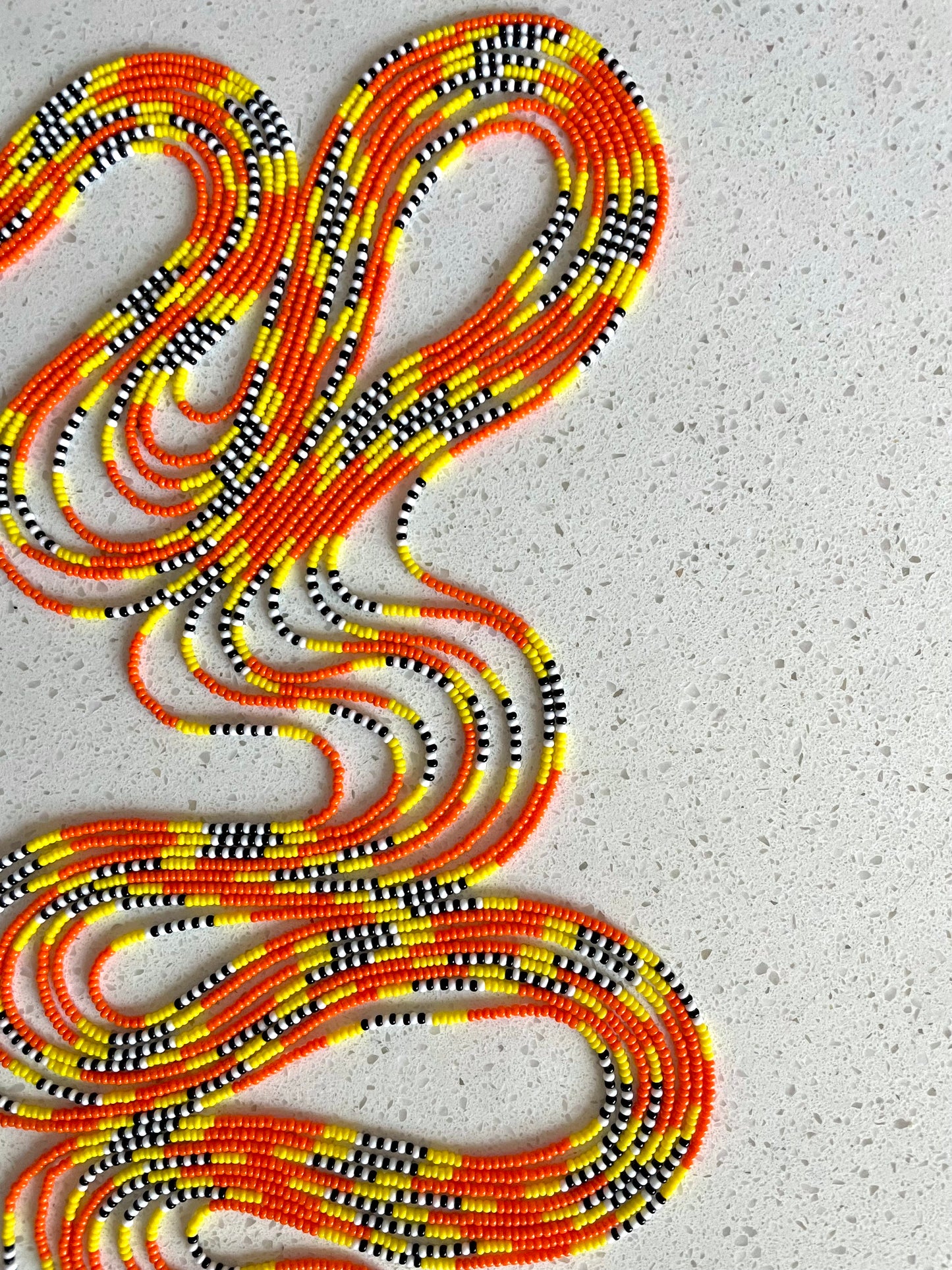 Marigold-The Black & White Misha Maasai Collection