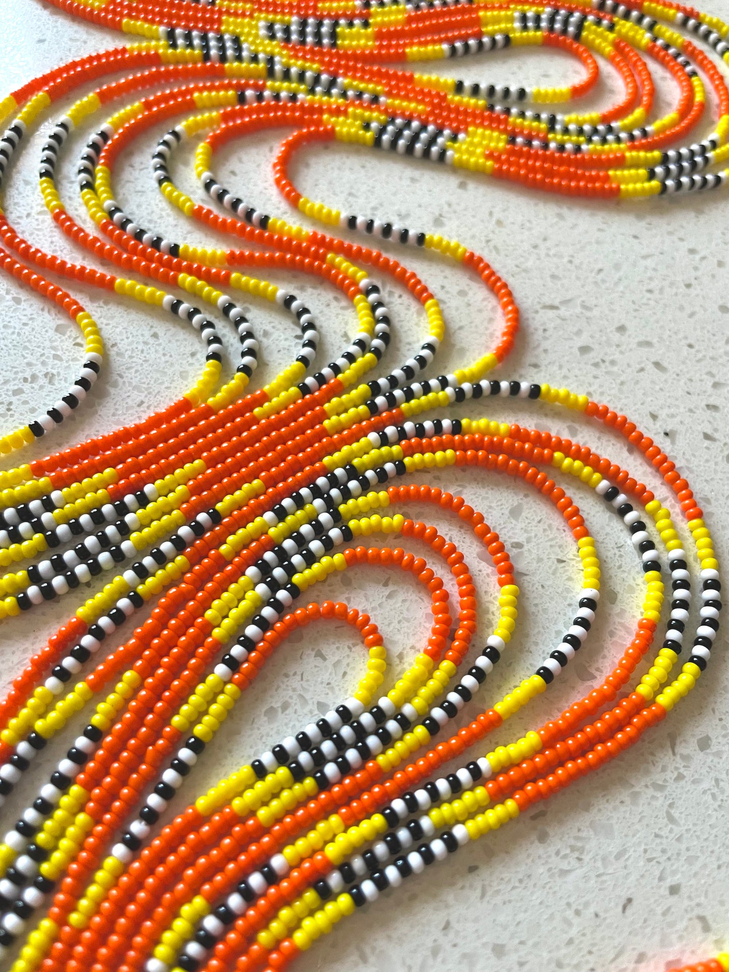 Marigold-The Black & White Misha Maasai Collection