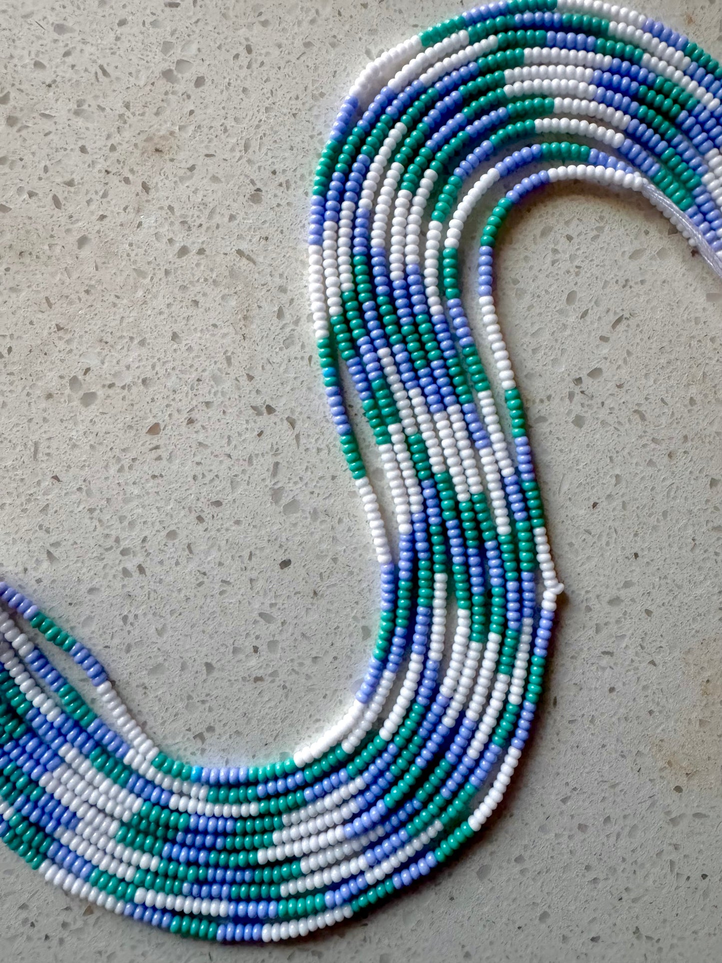 White Pastel Anklet