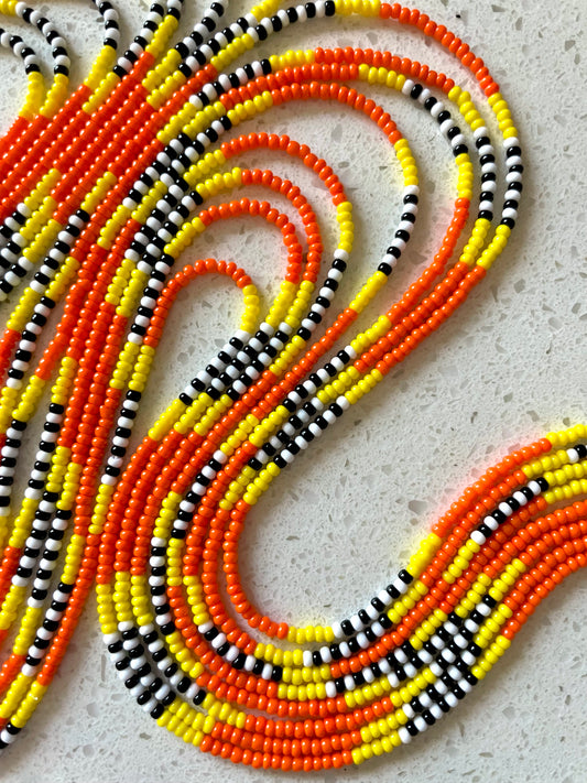 Marigold-The Black & White Misha Maasai Collection
