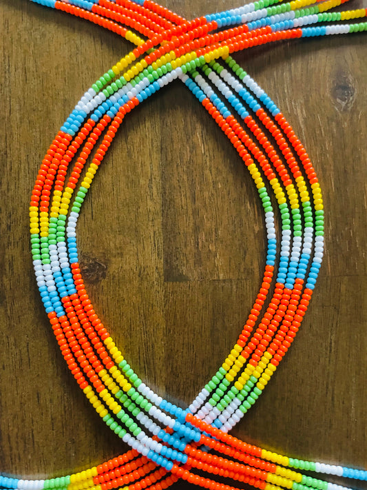 Orange Crush Anklet